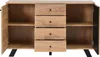 Sweiko 120x38x75cm Wohnzimmer Sideboard,Hohldesign Schrank Produktbild-Vorschau 20