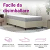 The Living Store Matelas à ressorts ensachés moyen 90x220 Voir les images du produit 10