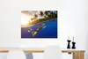 MuchoWow® Poster Meer - Schwimmen - Insel 80x60 cm - Kunst Produktbild-Vorschau 5