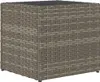 vidaXL Fioriera grigia 36x30x32 cm Poly Rattan Anteprima dell’immagine prodotto 7
