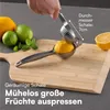 H&S Zitronenpresse Zitruspresse - Handpresse für Zitronen Produktbild-Vorschau 5