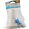 A product package containing a pool skimmer return nozzle and cap. Produktbild-Vorschau