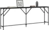vidaXL Stolik konsola czarny 200x29x75 cm materiał Podgląd zdjęcia produktu 3