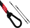 ECENCE 2x Spanngummi mit Karabiner aus Edelstahl 1x 100cm + Produktbild-Vorschau 1