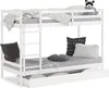 Homestyle4u Lit superposé pour enfant 90x200 cm Blanc Lit Voir les images du produit 2