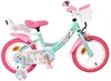 Volare Unicorn Kinderfahrrad - Mädchen - 14 Zoll - Grün Produktbild-Vorschau 1