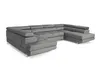 Ecksofa mit Schlaffunktion und Bettkasten PASTI U-Form, Produktbild-Vorschau 4