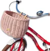 Weidenfahrradkorb, schmutziges Rosa, mit Riemen, Dumpy, Produktbild-Vorschau 2