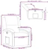 VidaXL 3204280, Aksamit, Zielony, Pianka, 110 kg, 710 mm, Podgląd zdjęcia produktu 11