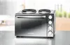 Kleinküche KM 3300, 2 Gussheizplatten, Backofen mit 30 Produktbild-Vorschau 3