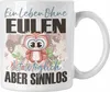 Trendation - Eule Tasse Geschenk Spruch Eulen Liebhaber Produktbild-Vorschau 1