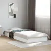 vidaXL Postel White 90x200 cm Dřevěný materiál Náhled obrázku produktu 2