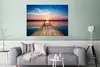 MuchoWow® Poster Steg - Wasser - Sonnenuntergang - Rosa - Produktbild-Vorschau 5
