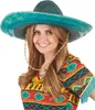 Sombrero Mexiko Hut grün - Einheitsgröße Produktbild-Vorschau 2