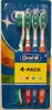 Oral-B SHINY CLEAN medium toothbrush 4-pack Produktbild-Vorschau 2