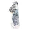 Clayre & Eef Figura Babbo Natale 21 cm Grigio Blu Plastica Anteprima dell’immagine prodotto 2
