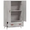 [Home] Highboard Grau Sonoma 69,5x31x115 cm Holzwerkstoff , Produktbild-Vorschau 5