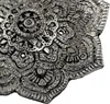 Räucherstäbchenhalter Blume Metall silber Produktbild-Vorschau 3