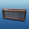 Türlüftungsgitter einseitig Serie KE  ABS 275x105 : braun Produktbild-Vorschau 2