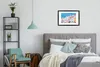 MuchoWow® MuchoWow® Gerahmtes Poster Santorini in Produktbild-Vorschau 4