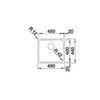 BLANCO SOLIS 450-U Edelstahl Bürstfinish Produktbild-Vorschau 4