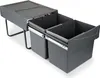 emuca 8199523 Abfallsorter 30 (2x15) Liter Abfallvolumen Produktbild-Vorschau 1