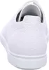 A white sneaker from the back. Produktbild-Vorschau