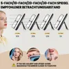 LED Kosmetikspiegel aufladbar, faltbar 3-fach, Produktbild-Vorschau 2