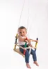 Holz Baby Schaukel Outdoor - 30x30cm - wetterfestes Produktbild-Vorschau 6