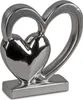 1 Deko-Herz Festival Silber matt-glänzend ca. 13,0 x 4,5 x Produktbild-Vorschau 1