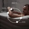 Tubble® Cuzi Nafukovací Vírivý Kúpeľ Black Onyx 255L – Náhľad obrázku produktu 9