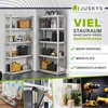 Juskys Lagerregal Basic 2er Set 180x90x40 cm - max. 1750 kg Produktbild-Vorschau 4
