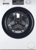 A front view of a white Haier washing machine. Produktbild-Vorschau
