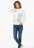 Sublevel Hoodie Floralen Tropischen Mustern Good Vibes Produktbild-Vorschau 2