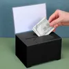 Spendenbox aus Acryl mit Schloss, großes Fassungsvermögen, Produktbild-Vorschau 3