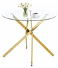 Table de salle à manger ronde Ø 80 cm pour 2 à 4 personnes Voir les images du produit 3