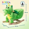 DEUBA® Dinosauro di Peluche a Dondolo in Legno con Suoni Anteprima dell’immagine prodotto 10