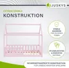 Juskys Kinderbett Marli 80 x 160 cm mit Matratze, Produktbild-Vorschau 8