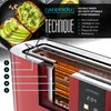Grille-pain Arendo LEVEL TOUCH, fente longue pour 2 Voir les images du produit 5