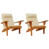 Cuscini Adirondack 2 pezzi. Tessuto Oxford beige Anteprima dell’immagine prodotto 4