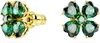 Two earrings, one showing the back and the other the front, against a white background. Produktbild-Vorschau