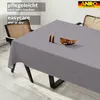 Tischdecke Wachstuch Einfarbig Grau Robust Wasserabweisend Produktbild-Vorschau 8