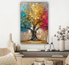 MuchoWow® - Leinwandbilder - Baum - Bunt - Grau - Modern, Produktbild-Vorschau 7