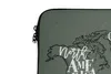 MuchoWow® Laptop Hülle 13 Zoll Weltkarte - Grau - Weiß Produktbild-Vorschau 3