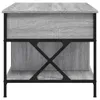 vidaXL Konferenčný stolík sivý Sonoma 100x55x50 cm materiál Náhľad obrázku produktu 6