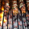 Grillspieße/Schaschlikspieße - Edelstahl - L: 45cm - 6er Produktbild-Vorschau 3