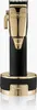 A professional studio shot of a gold and black hair trimmer on its charging stand. Anteprima dell’immagine prodotto
