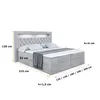 ALTDECOR Boxspringbett mit Matratze (20 cm hoch) und Topper Produktbild-Vorschau 6