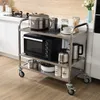 chariot multi-usages à 3 étages - Chariot sur roues - 94,5 Voir les images du produit 8