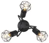 Design plafondlamp Xara I zwart 3-lichts Productafbeelding-voorbeeld 13